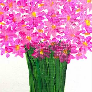 ピンクのお花をお部屋に飾ってみませんか？