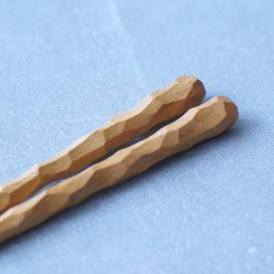 ２種の触りたくなる削り箸・ウレタン不使用・天然無垢材