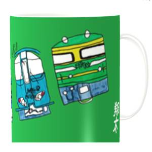 電車　セレクト　マグカップ